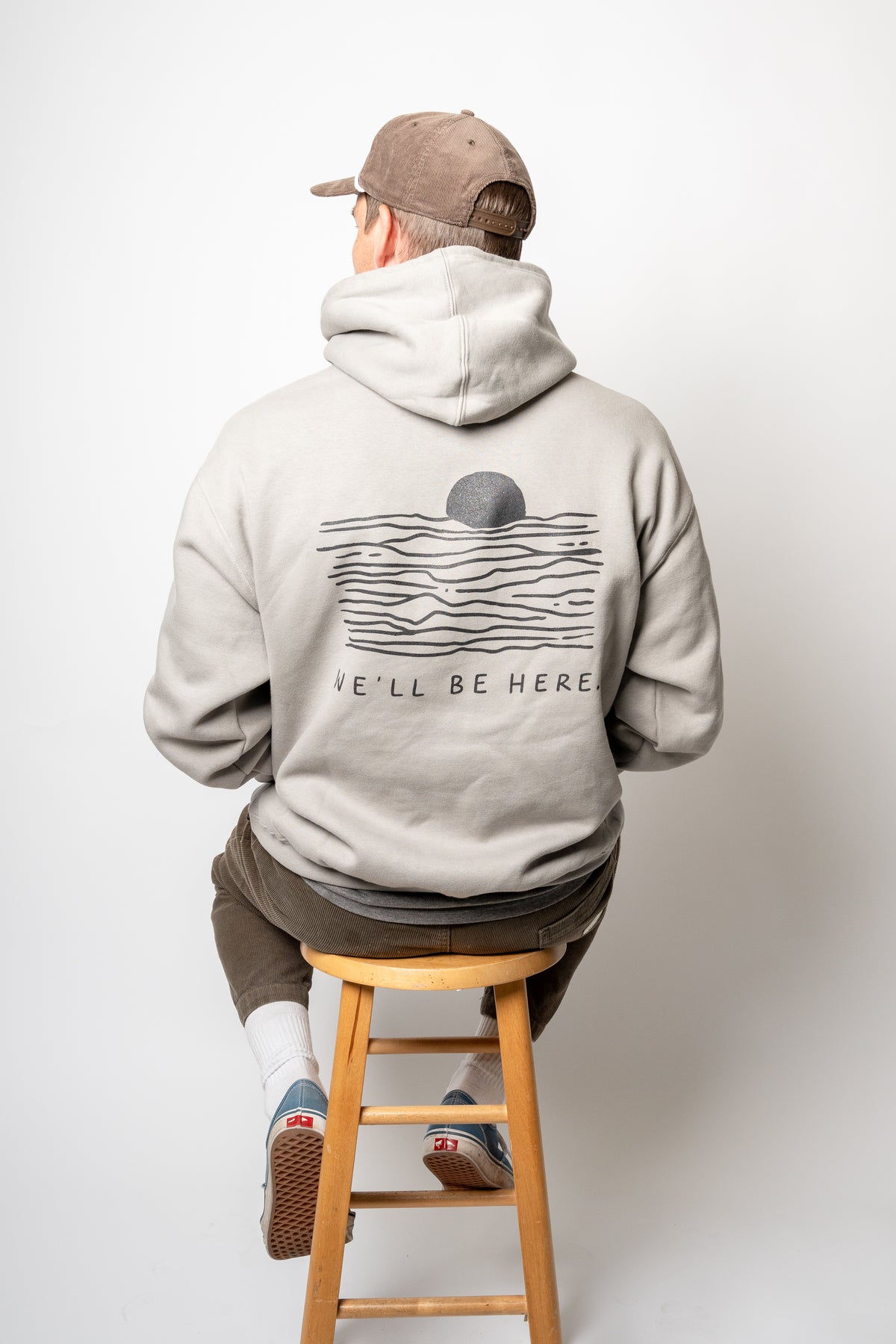 We'll Be Here Sunset Hoodie