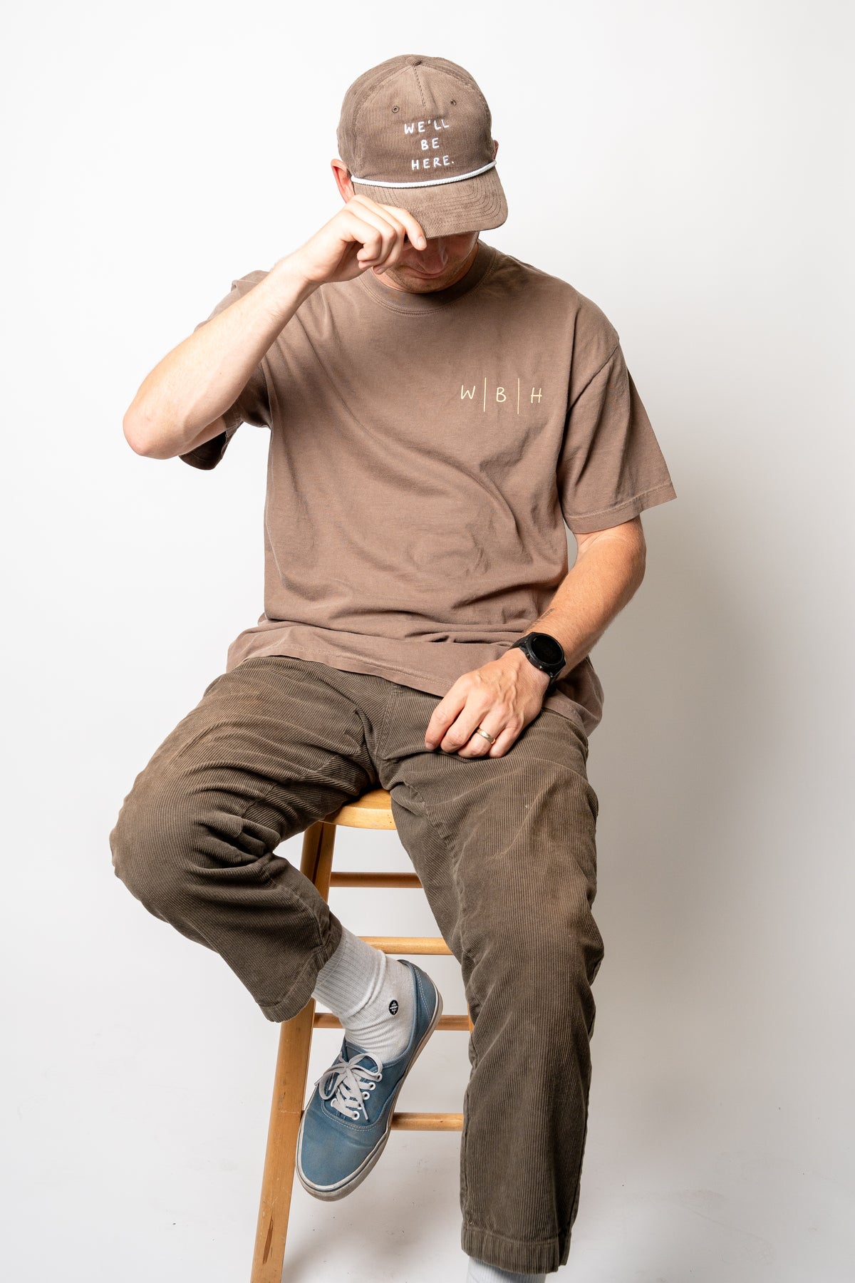 We'll Be Here Mountains Tee
