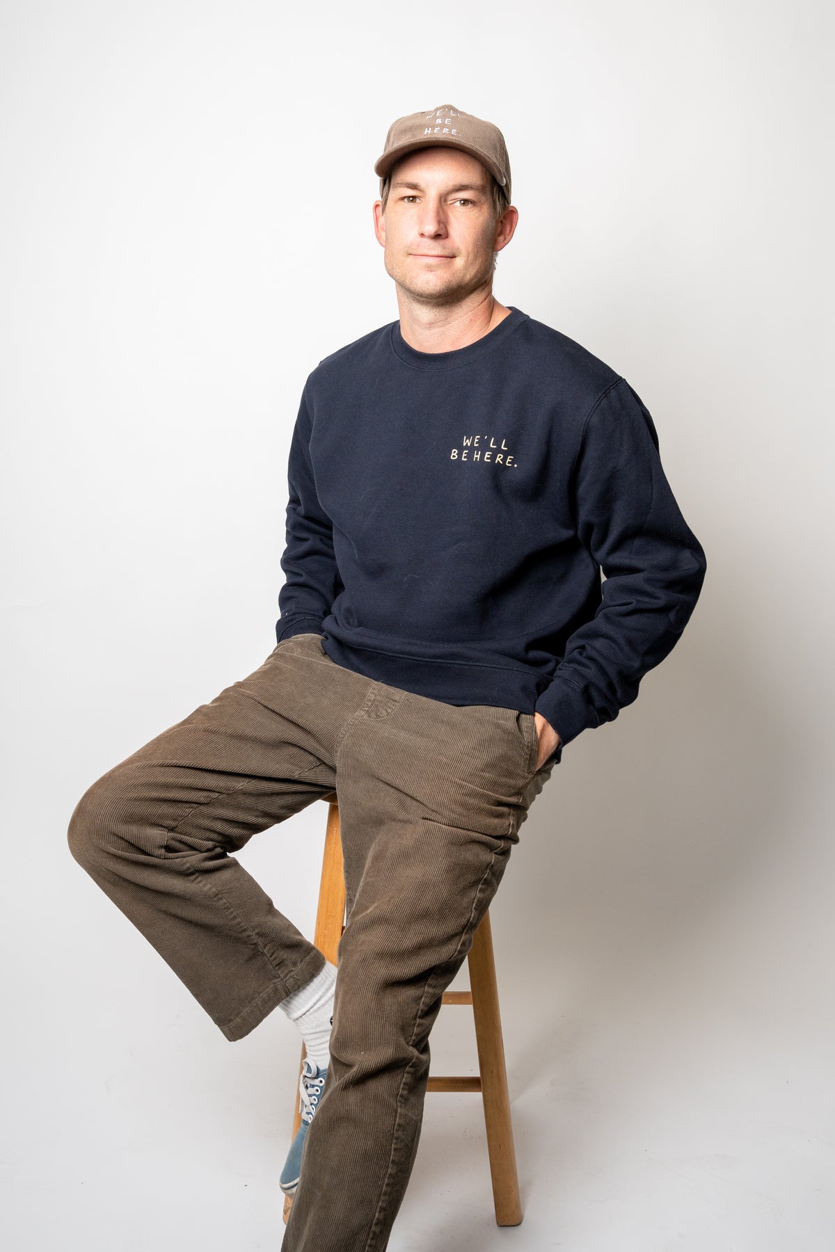We'll Be Here Hummingbird Crewneck