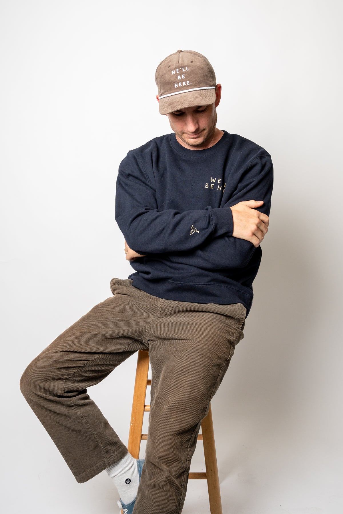 We'll Be Here Hummingbird Crewneck