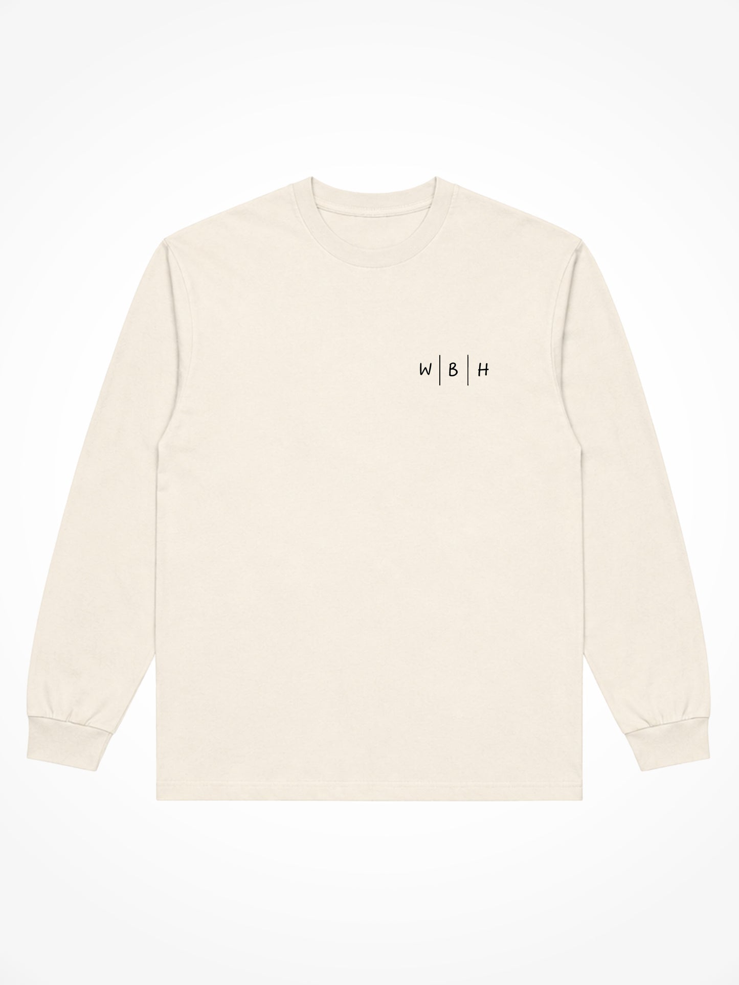 We'll Be Here Long Sleeve Tee - Ivory